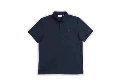 Le Classique Polo in navy by Saalor Couture