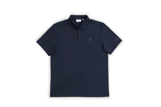 Le Classique Polo in navy by Saalor Couture