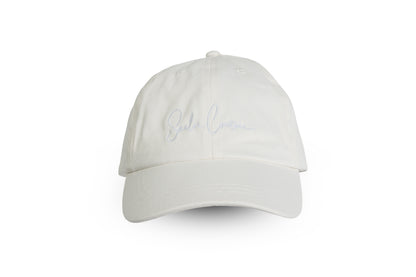Saalor Signature Leather Strap Cap – Blanc