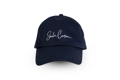 Saalor Signature Leather Strap Cap – Navy