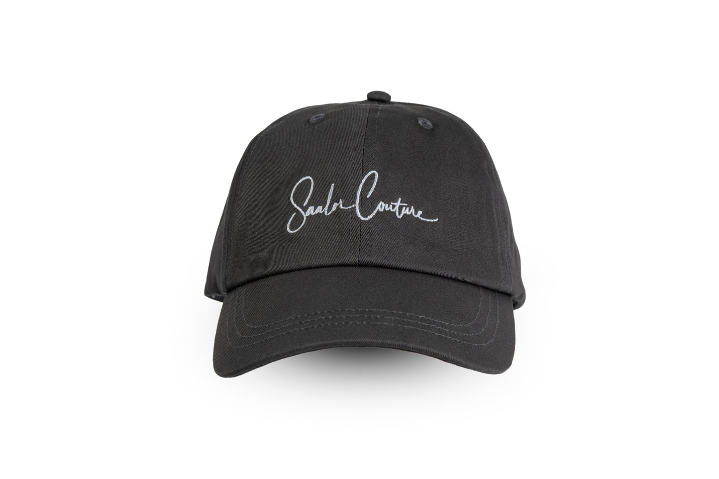 Saalor Signature Leather Strap Cap – Charbon