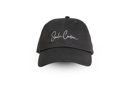 Saalor Signature Leather Strap Cap – Charbon