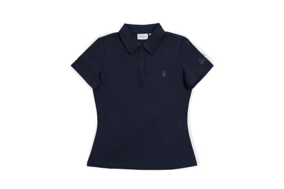 Le Classique Polo Women in navy by Saalor Couture